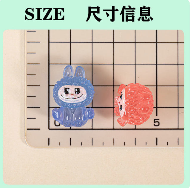 1.1 【 Vivi 】 【 +1 bag 】 Luminous Gymnastics Labubu small one carving Lucky bags (arrive about 7-12 days)