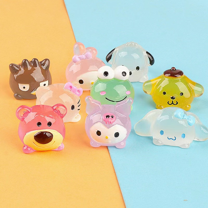 D3.【  Vivi 】【 +1 bag 】Luminous  Sanrio carving  lucky  bag  (arrive about 7-12 days)